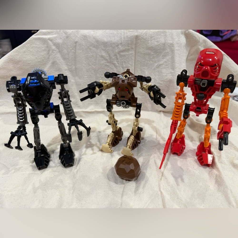 Lego Vintage Bionicle Set of 3